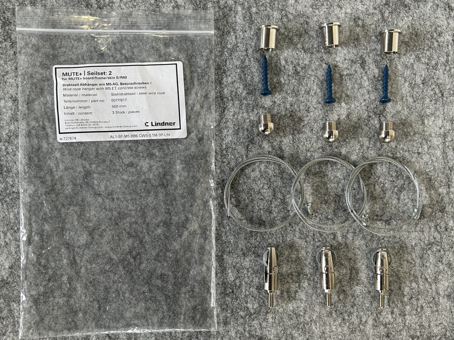MUTE+ board S40 | Deckenabsorber 1.500 x 1.500 mm