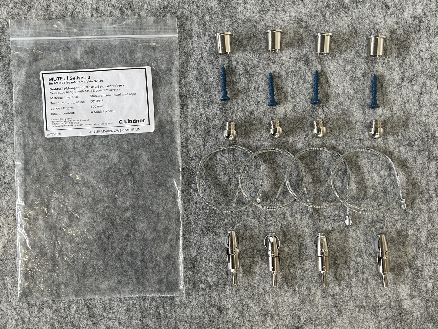 MUTE+ board S40 | Deckenabsorber 1.000 x 1.000 mm