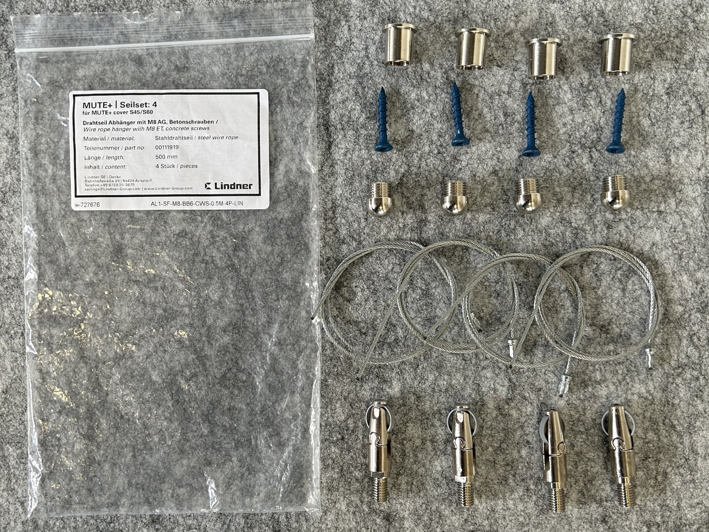 MUTE+ cover S45/S60 | Deckenabsorber 1.500 x 1.000 mm